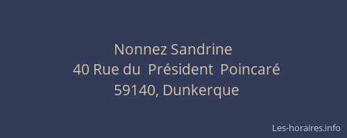 Nonnez Sandrine