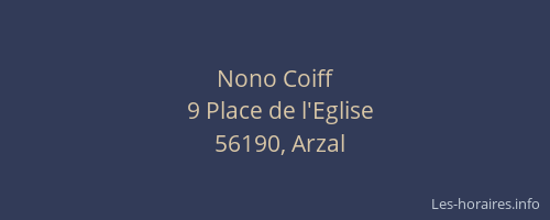 Nono Coiff