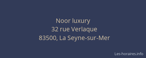 Noor luxury