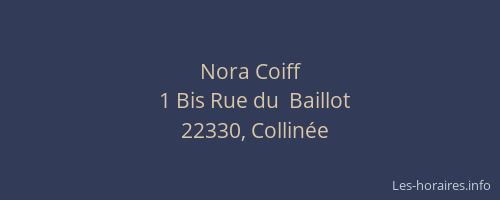 Nora Coiff