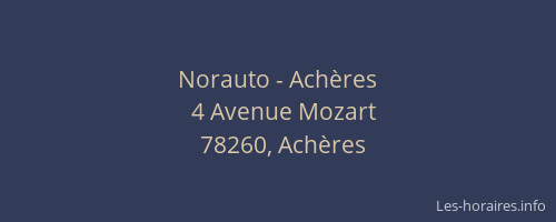 Norauto - Ach&egrave;res