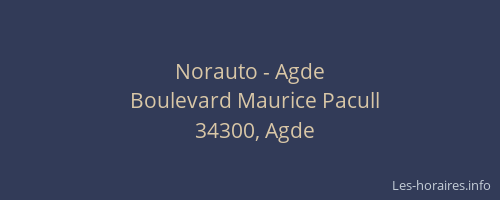 Norauto - Agde