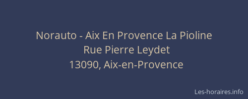 Norauto - Aix En Provence La Pioline
