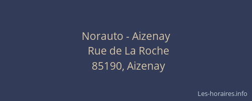 Norauto - Aizenay