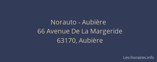 Norauto - Aubière