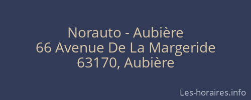 Norauto - Aubière