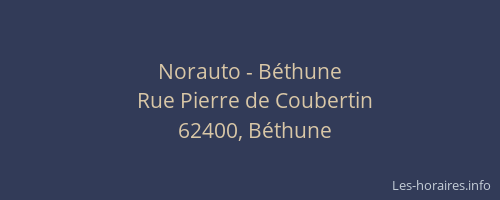 Norauto - Béthune