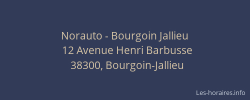 Norauto - Bourgoin Jallieu