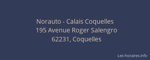 Norauto - Calais Coquelles