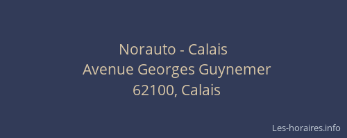 Norauto - Calais