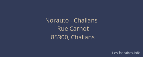 Norauto - Challans