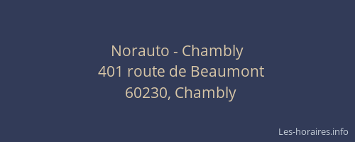 Norauto - Chambly