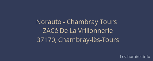 Norauto - Chambray Tours