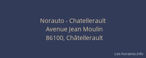 Norauto - Chatellerault