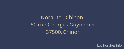 Norauto - Chinon