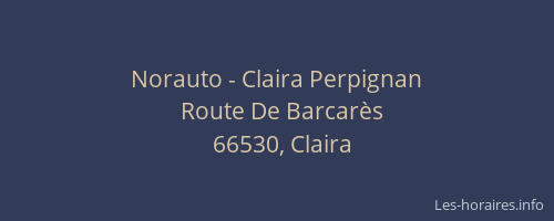 Norauto - Claira Perpignan