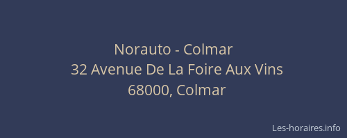Norauto - Colmar