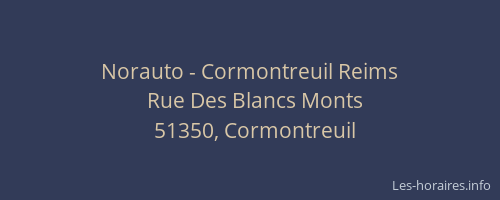 Norauto - Cormontreuil Reims