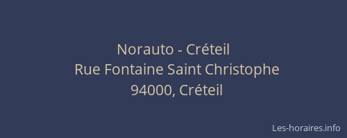 Norauto - Créteil