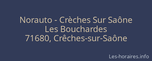 Norauto - Crèches Sur Saône