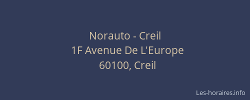 Norauto - Creil