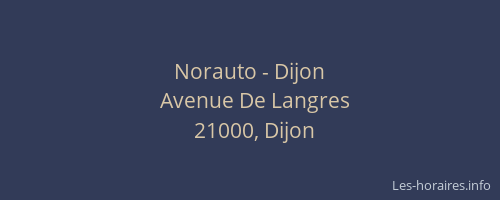 Norauto - Dijon
