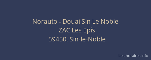 Norauto - Douai Sin Le Noble