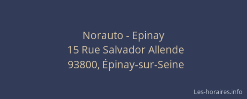Norauto - Epinay
