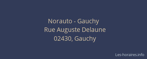 Norauto - Gauchy