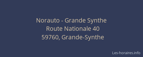 Norauto - Grande Synthe