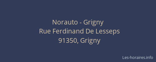 Norauto - Grigny