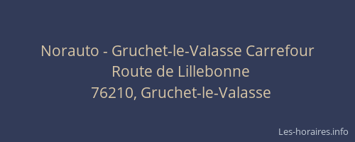 Norauto - Gruchet-le-Valasse Carrefour
