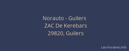 Norauto - Guilers