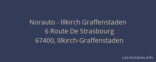 Norauto - Illkirch Graffenstaden