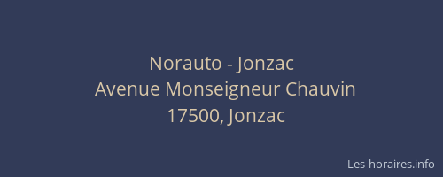 Norauto - Jonzac