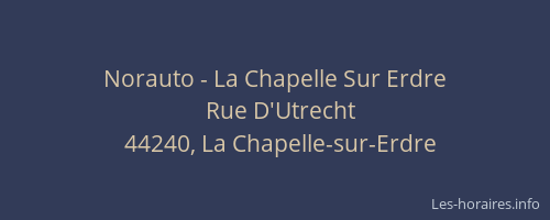 Norauto - La Chapelle Sur Erdre