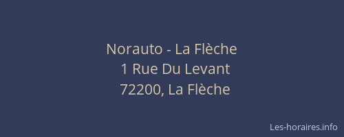 Norauto - La Flèche