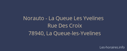 Norauto - La Queue Les Yvelines