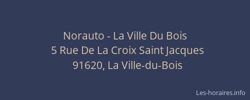 Norauto - La Ville Du Bois