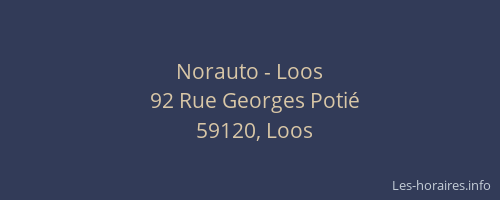 Norauto - Loos