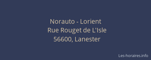 Norauto - Lorient