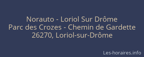 Norauto - Loriol Sur Drôme