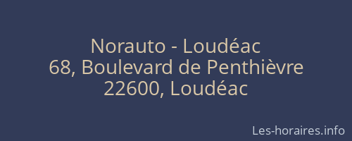 Norauto - Loudéac