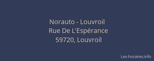 Norauto - Louvroil