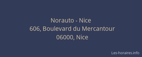 Norauto - Nice