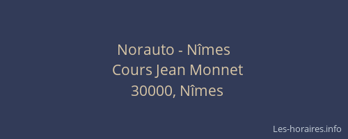 Norauto - Nîmes