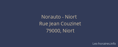 Norauto - Niort
