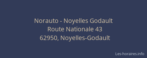 Norauto - Noyelles Godault