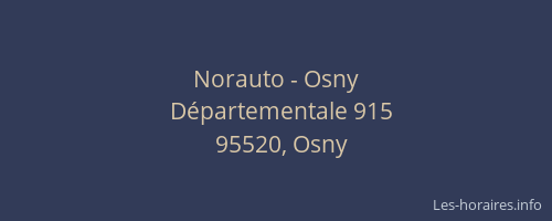 Norauto - Osny