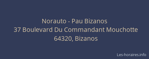 Norauto - Pau Bizanos